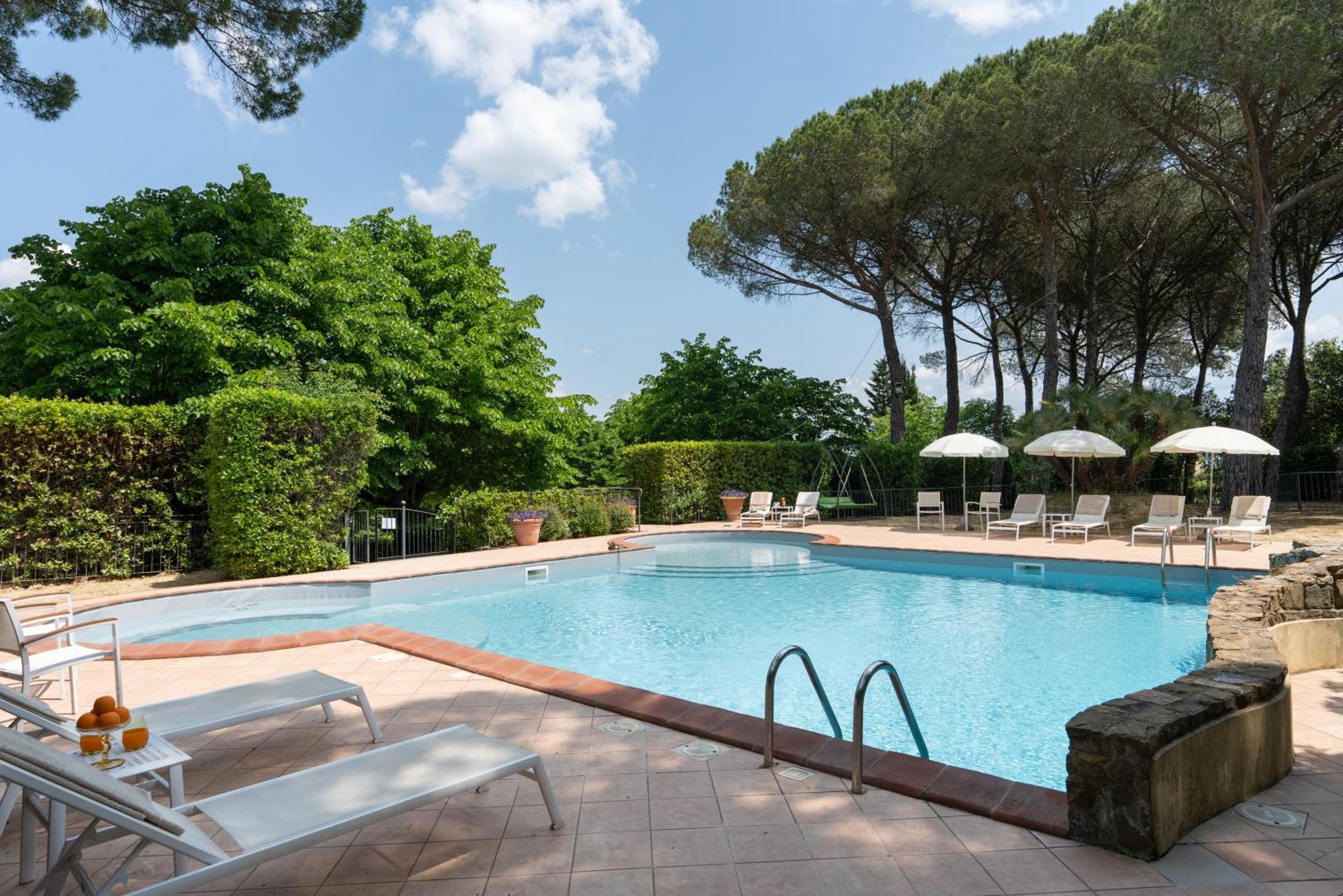 Relais Villa Bianca Gambassi Terme Exteriör bild